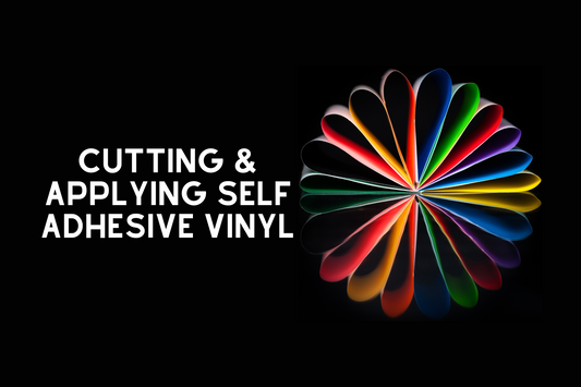 Cutting & Applying Self Adhesive Vinyl