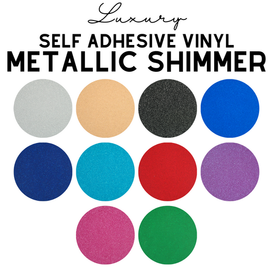 Self Adhesive Metallic Shimmer Vinyl