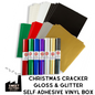 Christmas Cracker Selection Box Premium Self adhesive vinyl  •  12" x 12"  •  Matte or Gloss  •  35 sheets