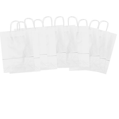 Kraft Paper Large Carrier Bags • Kits or Refill packs • 10 or 20 Large Carrier Bags