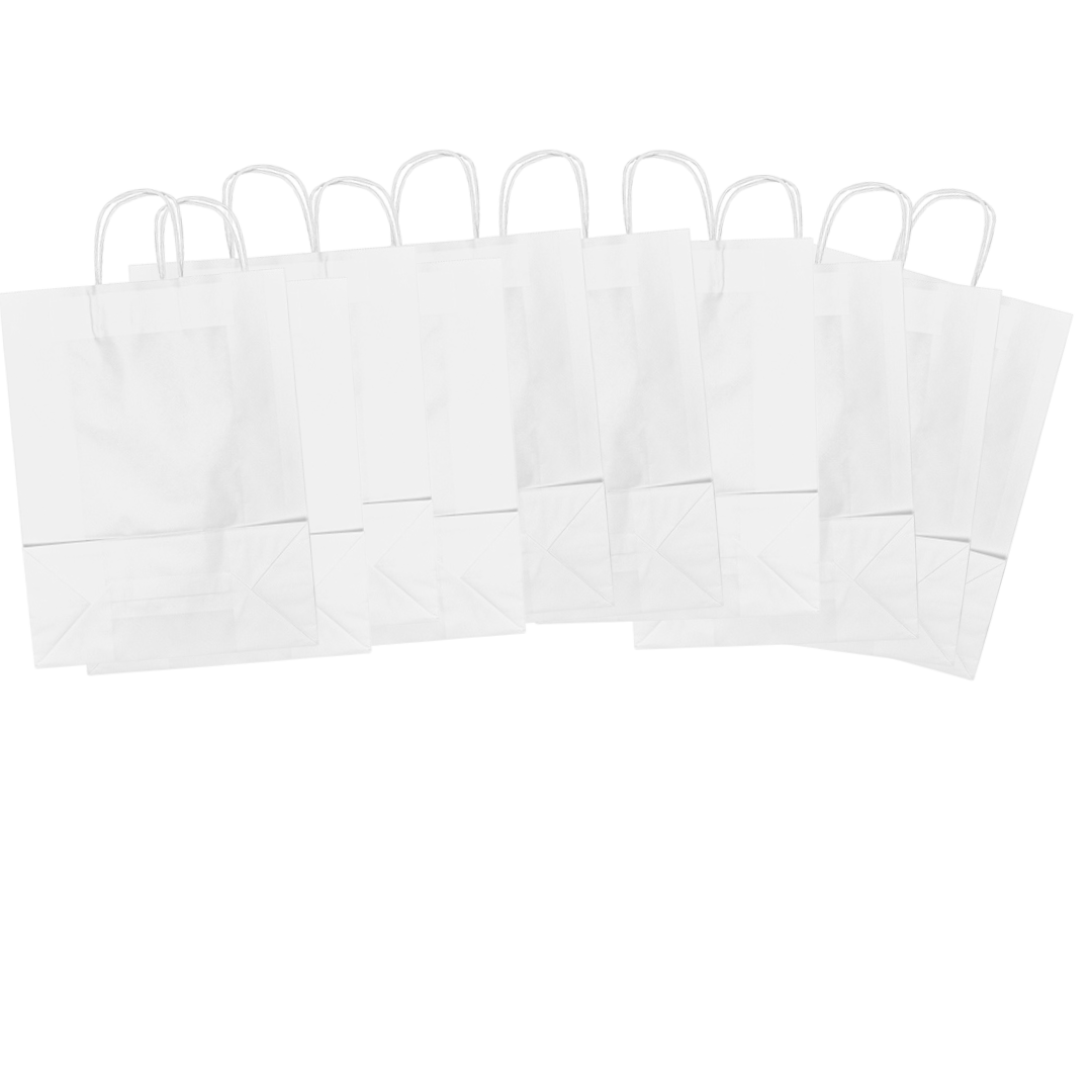 Kraft Paper Large Carrier Bags • Kits or Refill packs • 10 or 20 Large Carrier Bags