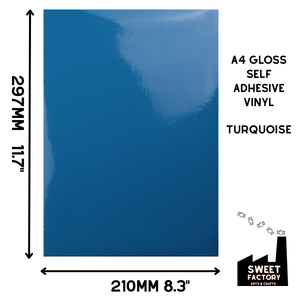 Self-Adhesive Gloss Vinyl • by the metre  • 610mm wide  • A5 samples available