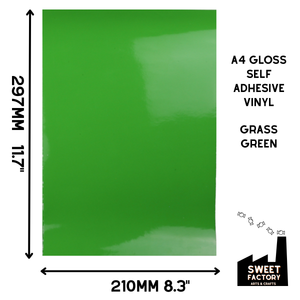 Self-Adhesive Gloss Vinyl • by the metre  • 610mm wide  • A5 samples available