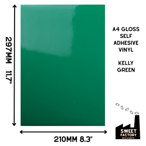 Self-Adhesive Gloss Vinyl • by the metre  • 610mm wide  • A5 samples available