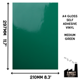 Self-Adhesive Gloss Vinyl • by the metre  • 610mm wide  • A5 samples available