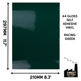 Self-Adhesive Gloss Vinyl • by the metre  • 610mm wide  • A5 samples available