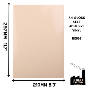 Self-Adhesive Gloss Vinyl • by the metre  • 610mm wide  • A5 samples available