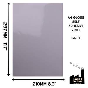 Self-Adhesive Gloss Vinyl • by the metre  • 610mm wide  • A5 samples available