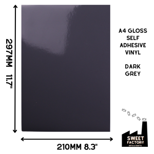 Self-Adhesive Gloss Vinyl • by the metre  • 610mm wide  • A5 samples available