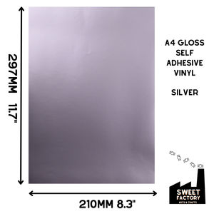 Self-Adhesive Gloss Vinyl • by the metre  • 610mm wide  • A5 samples available