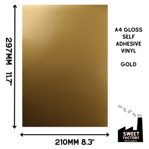 Self-Adhesive Gloss Vinyl • by the metre  • 610mm wide  • A5 samples available