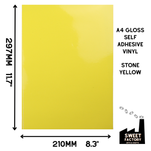 Self-Adhesive Gloss Vinyl • by the metre  • 610mm wide  • A5 samples available