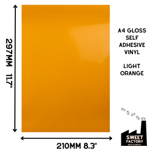 Self-Adhesive Gloss Vinyl • by the metre  • 610mm wide  • A5 samples available