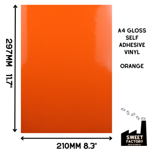 Self-Adhesive Gloss Vinyl • by the metre  • 610mm wide  • A5 samples available