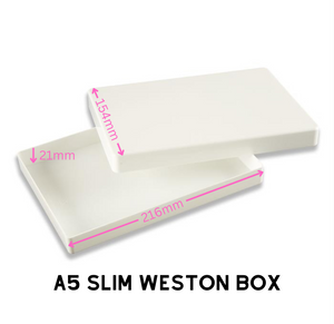 SB Weston Unbreakable Storage Boxes • Slim • A5