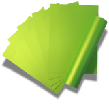 350gsm to 380gsm  card • 15 sheet packs • A4 or A5 labelled sample sheet