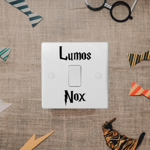 Lumos Nox Light Switch Decal