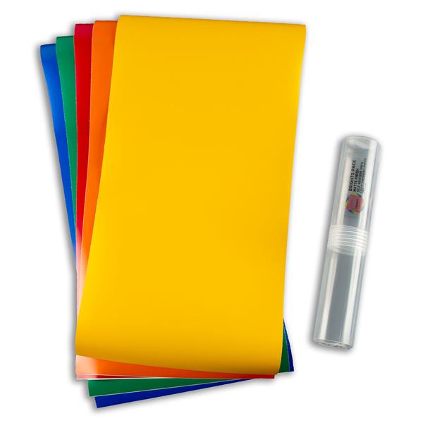 Self-adhesive vinyl Curated Packs • Matte finish • 12"x 24" • 5 sheets • Weston Storage Tube