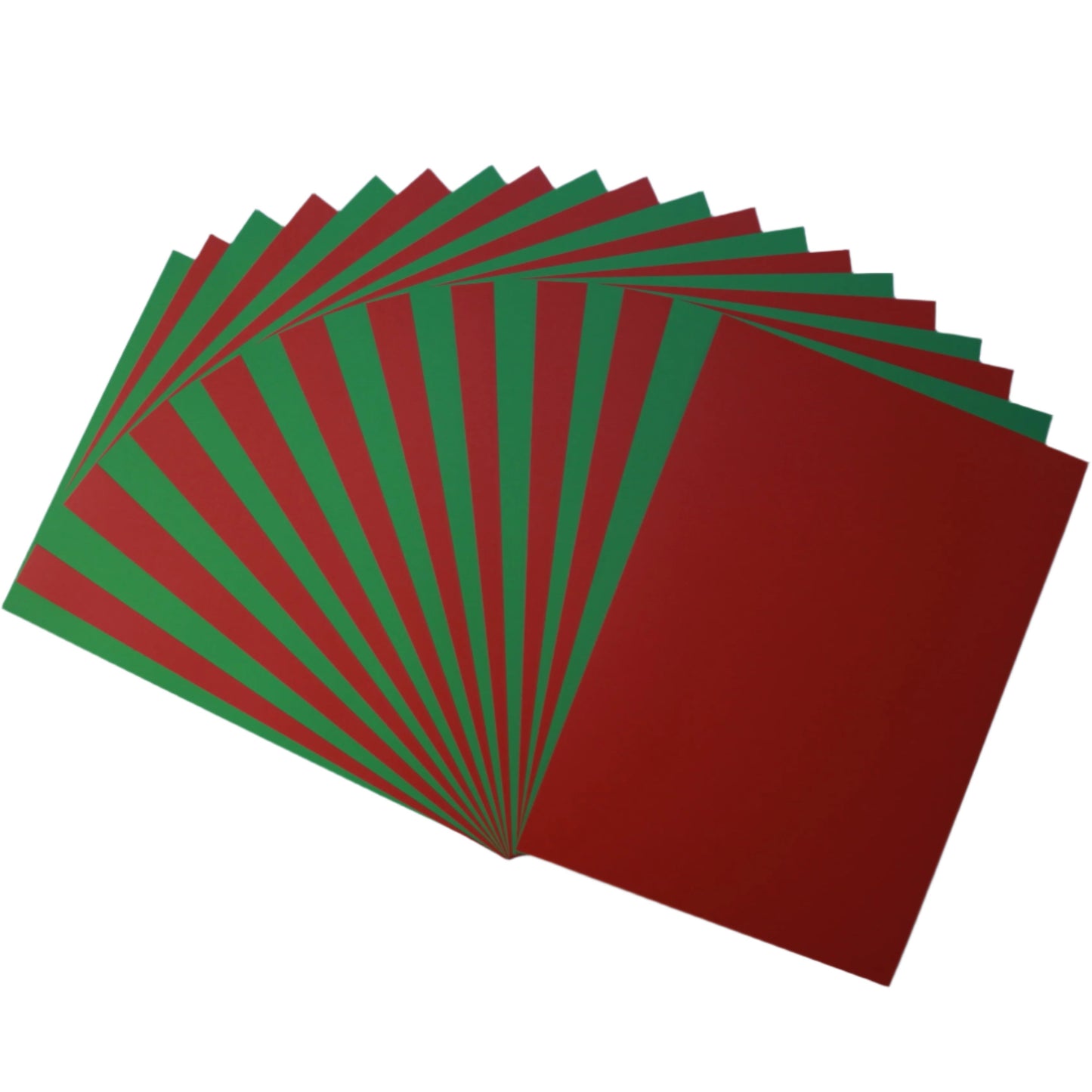 220gsm Red and Green Card