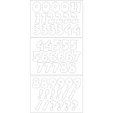 Self-adhesive Vinyl Numbers (20mm - 100mm)