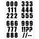 Self-adhesive Vinyl Numbers (20mm - 100mm)