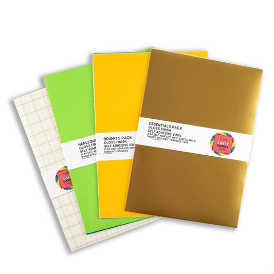 Self-Adhesive Vinyl • A4 • Starter pack • Gloss or matte finish • 35 sheets