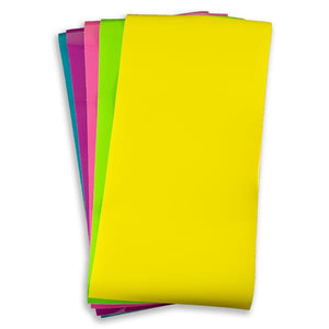 Self-adhesive vinyl Curated Packs • Gloss finish • 12"x 24" • 5 sheets