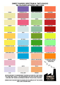 A4 Coloured Paper • 80gsm • 50 Sheet Packs