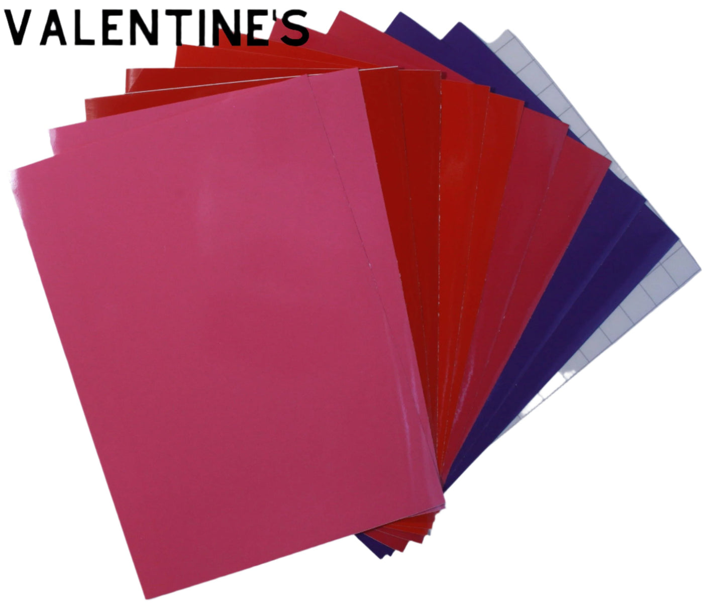 Self-adhesive vinyl Curated Packs • Gloss finish • A4 • 10 sheets