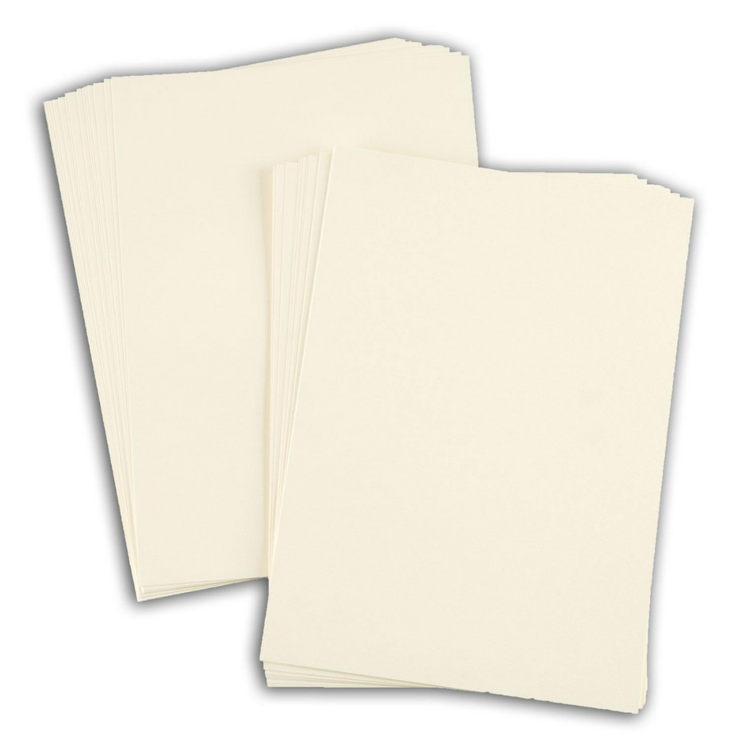White Gold Pearlescent Double-sided card and Paper • 300gsm • A4 • 15 sheets • Craft Store