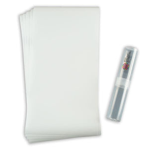 Self-adhesive vinyl Curated Packs • Gloss finish • 12"x 24" • 5 sheets • Weston Storage Tube